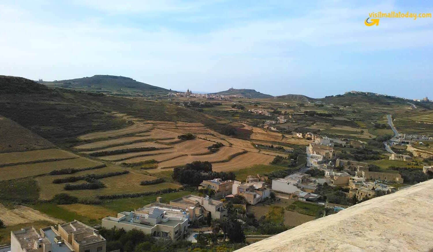 Widoki na Gozo Cittadella