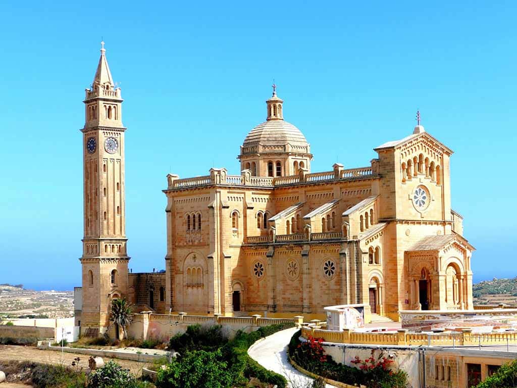 Ta'Pinu Basilica Gozo island