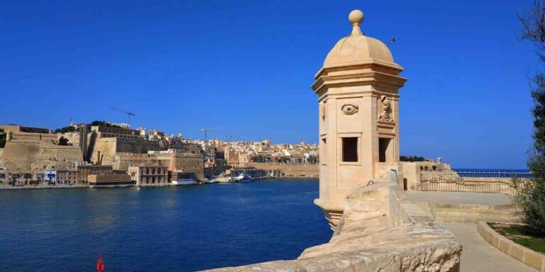 The watchtower of Cospicua The Three Cities tour