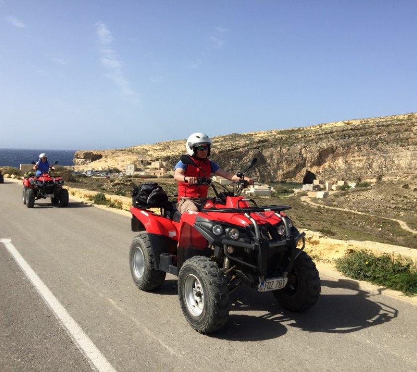 Tour in quad a Gozo Malta