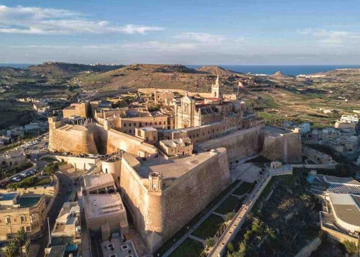 La cittadella di Gozo Malta